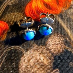 David Yurman turquoise earrings